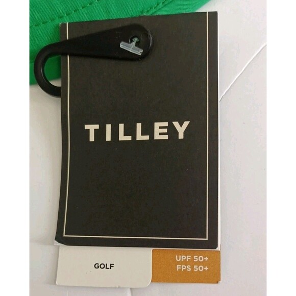 Tilley Golf Collection Bucket Hat Green Size Medium Outdoors Rain Resistant New - Picture 14 of 14